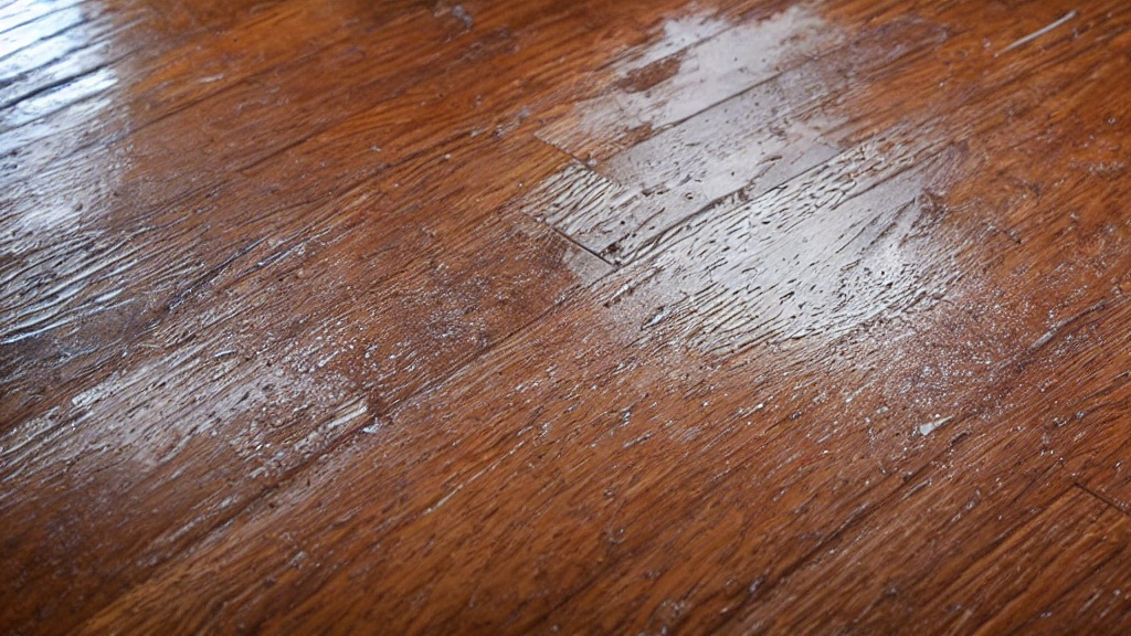 Water Damaged Wood Floor