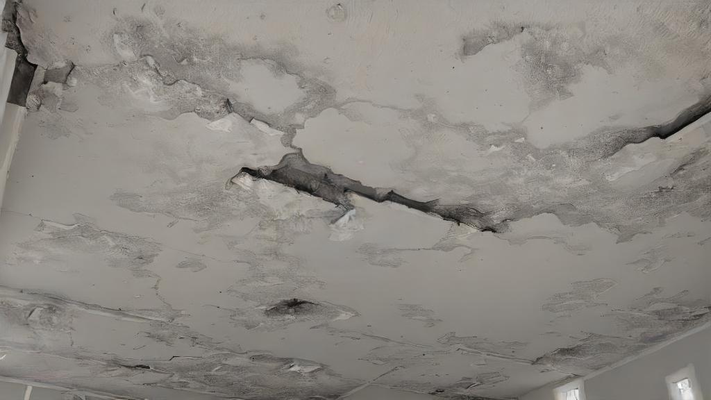 Water Damage Restoration Ceiling